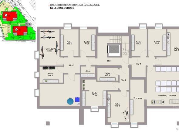 Grundriss Kellergeschoss