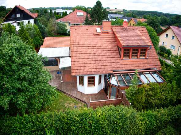 seitliche Perspektive 