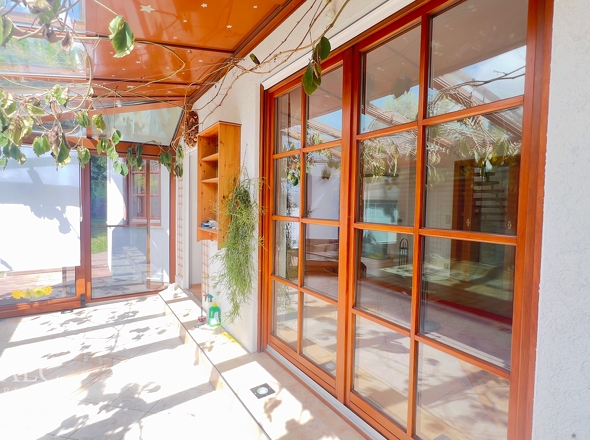 Wintergarten am Wohnzimmer 