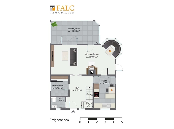 Grundriss Erdgeschoß 