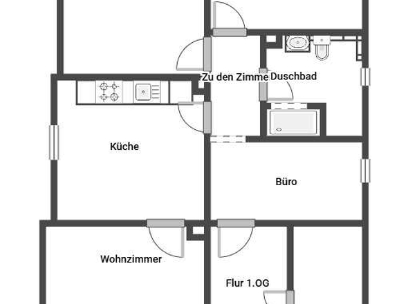 1. Obergeschoss Links