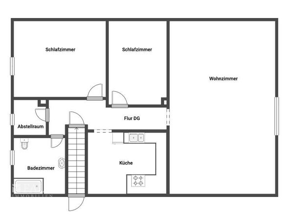 Dachgeschoss Wohnung