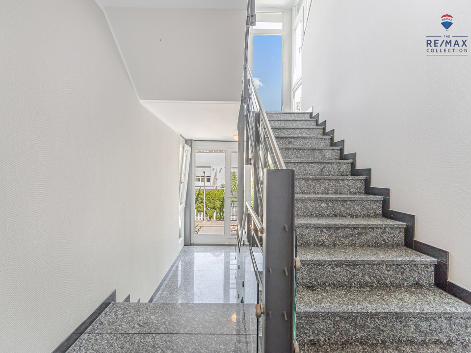 Gepflegtes Treppenhaus