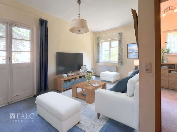 Wohnzimmer- KI generiert