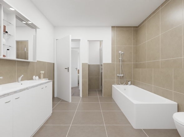Innenvisualisierung Badezimmer