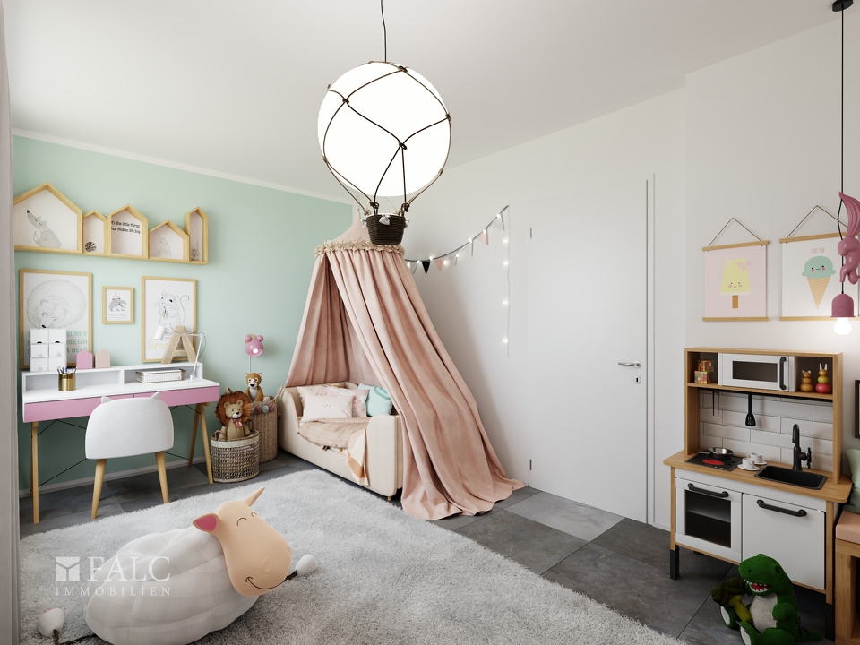 Visualisierung Kinderzimmer OG