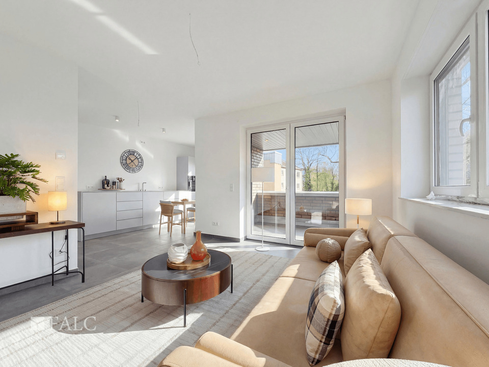 Wohnbereich mit Loggia