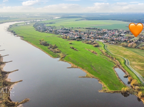 Luftbild Elbe