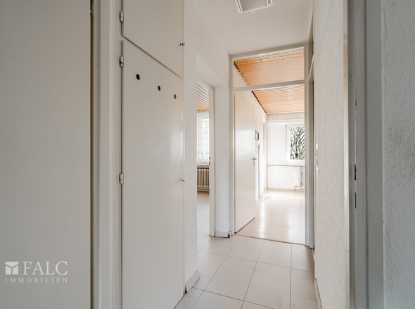 Flur zu den Schlafräumen