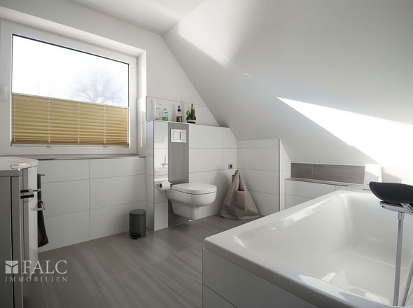 Badezimmer Dachgeschoss I