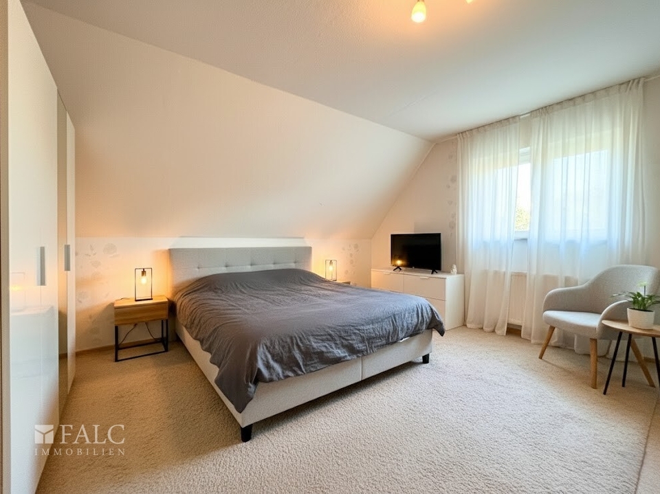 Schlafzimmer KI-Animiert 