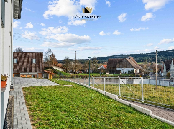 ...mit tollem Ausblick.