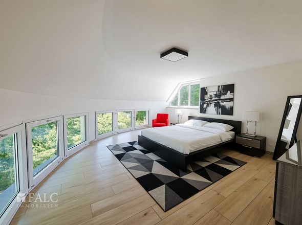 Schlafzimmer - Einrichtungsbeispiel