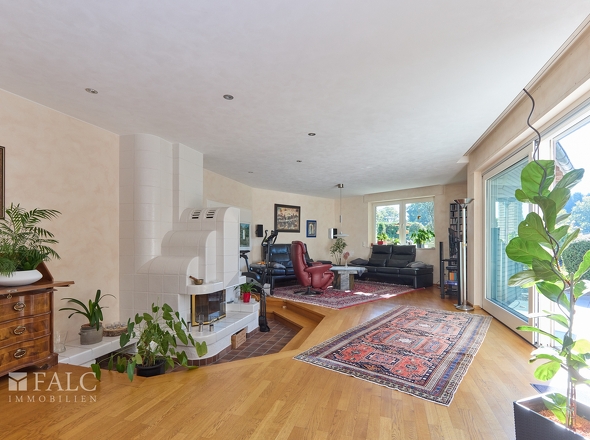 Blick in den Wohnbereich