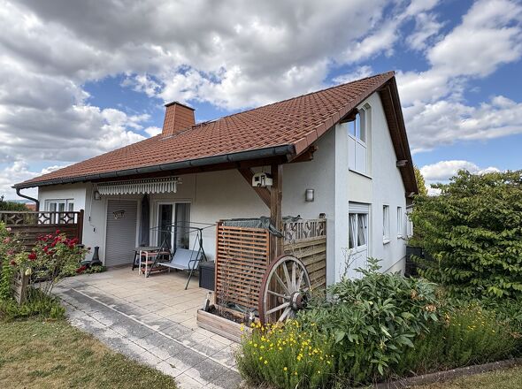 Überdachte Terrasse