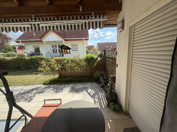 Überdachte Terasse