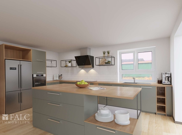 Offene Küche Gestaltungsvorschlag