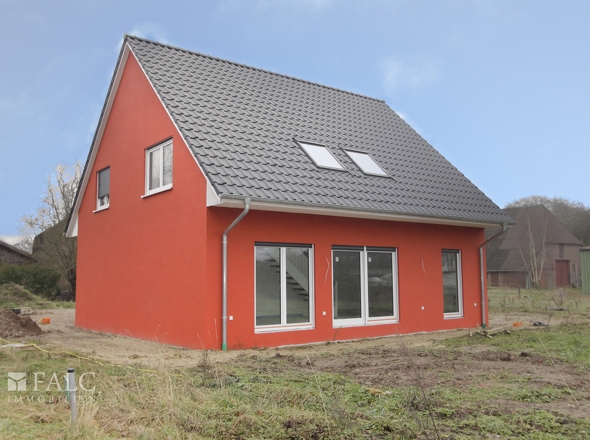 Hausansicht Terrasse Original