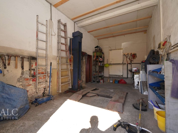 Werkstatt im Nebengebäude