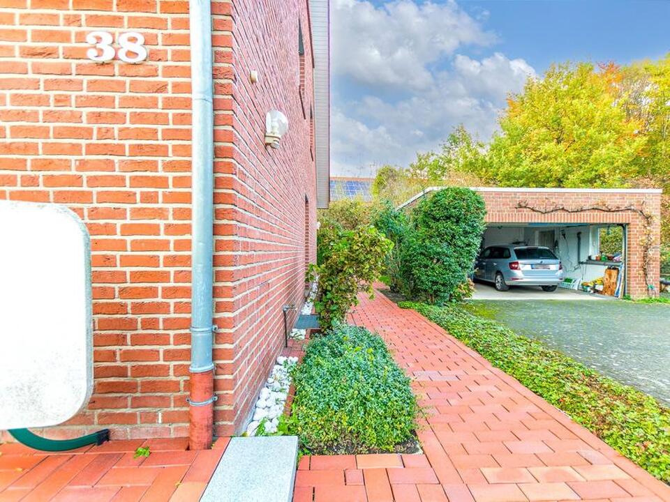 Außenansicht Giebelseite