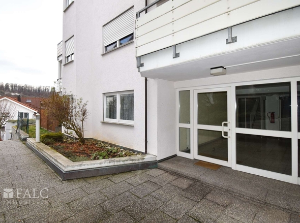 Eingang zum Gebäude