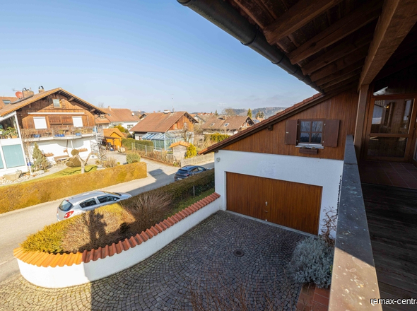 Blick vom Obergeschoß