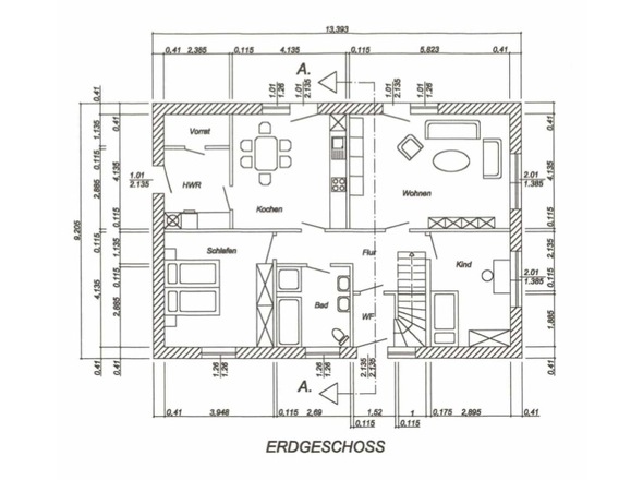 Grundriss Erdgeschoss