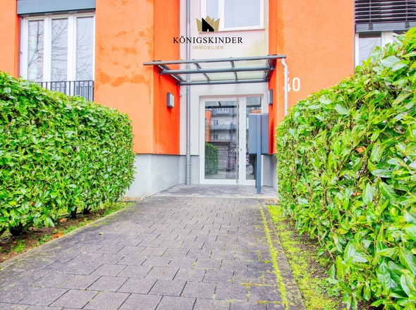 gepflegter Eingangsbereich 