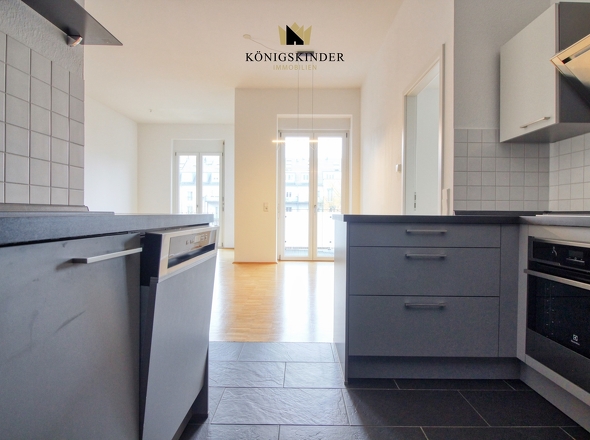 Einbauküche mit allem was man braucht