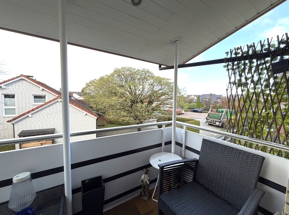 Überdachter Balkon (DG)