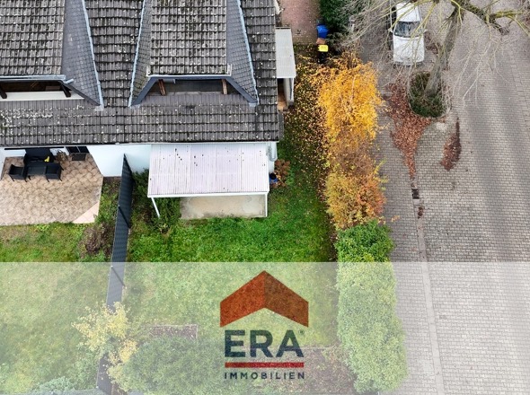 Drohnenaufnahme - Garten