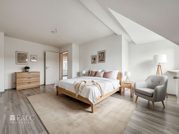 Schlafzimmer (Homestaging)