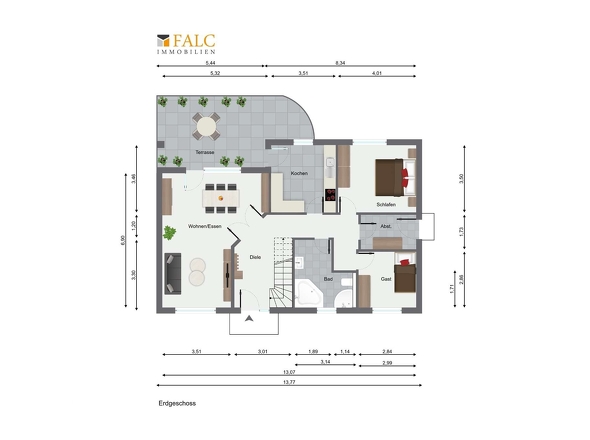 Grundriss Erdgeschoss