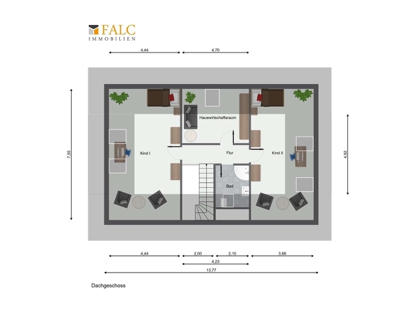 Grundriss Dachgeschoss