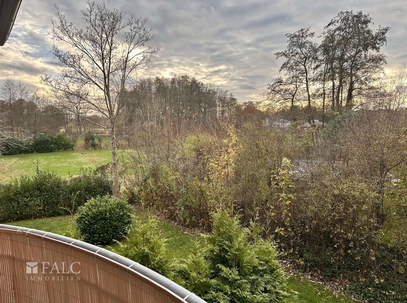 Toller Blick vom Balkon