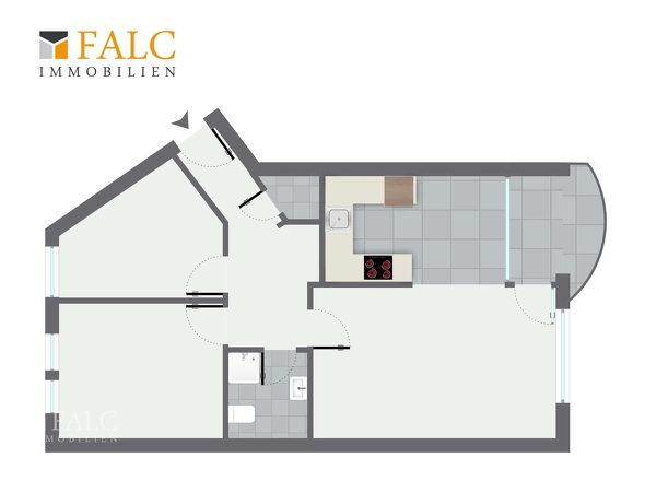 Grundriss Klarer Streck 48b Stade Wohnung 9