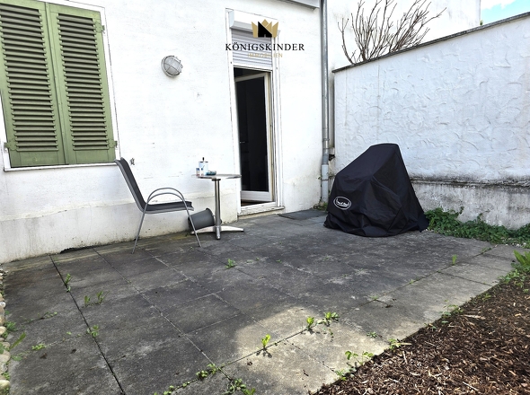 Terrasse zum Schlafzimmer