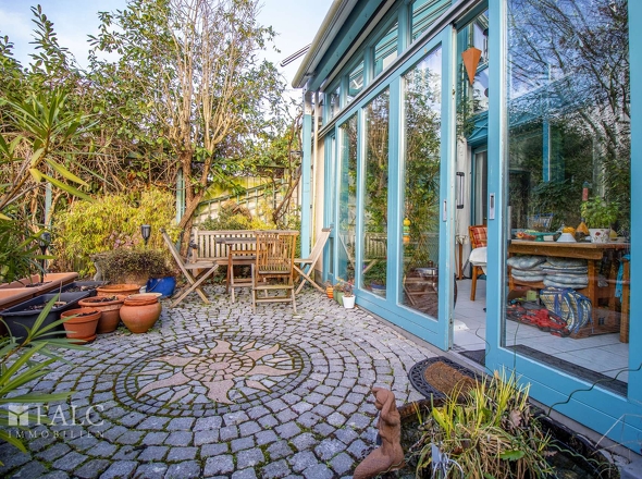 Perfekte Süd-West-Ausrichtung