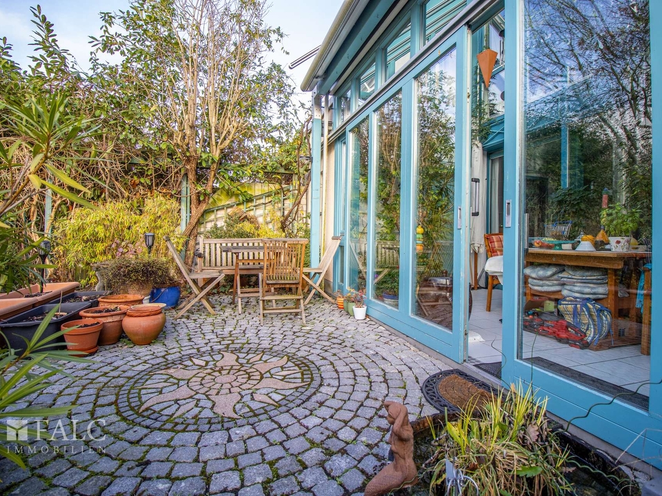 Perfekte Süd-West-Ausrichtung