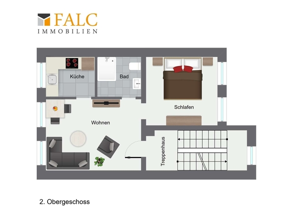 Grundriss 2. Obergeschoss