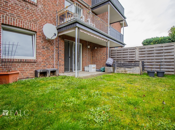 Eigener Garten im Erdgeschoss