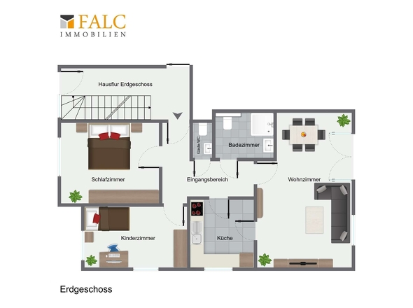 Grundriss Erdgeschoss