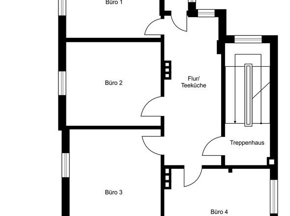 1. Obergeschoss - Grundriss