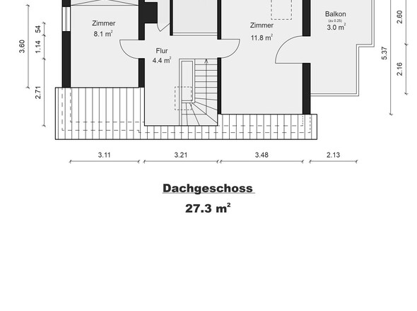 Wohnhaus Dachgeschoss