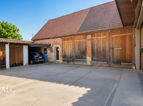 Viel Platz für den Fuhrpark