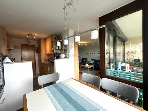 Küche und Essbereich