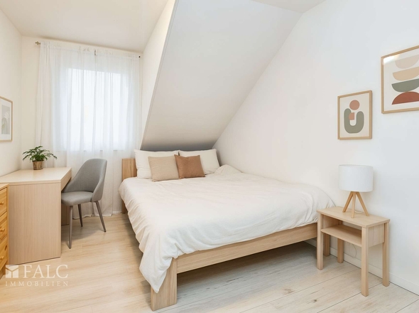 Wohnung 4. OG - Schlafzimmer - (KI generiert)