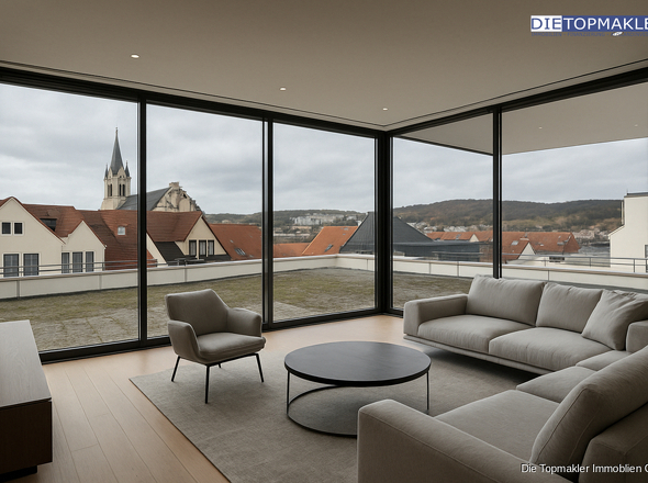 Visualisierung Dach / Ausbaufläche 