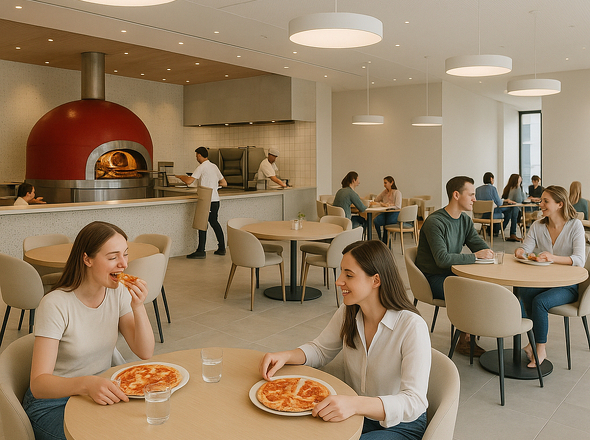 1. Obergeschoss / Visualisierung Freie Fläche 