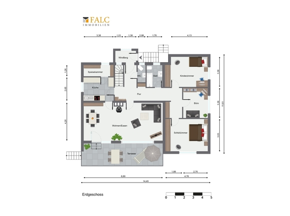 Grundriss Erdgeschoss